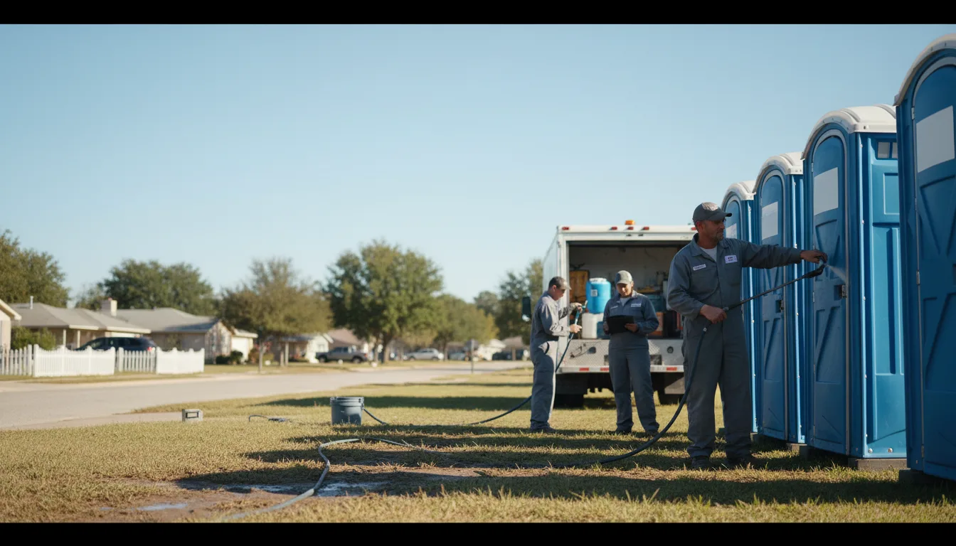 Long-Term Portable Toilet Rental in Pinopolis, SC near me